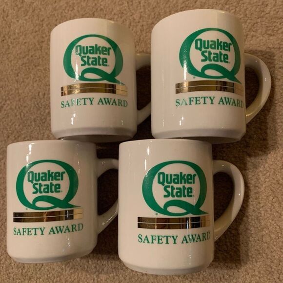 Quaker State Other - 4 Quaker State Safety Award Mugs
